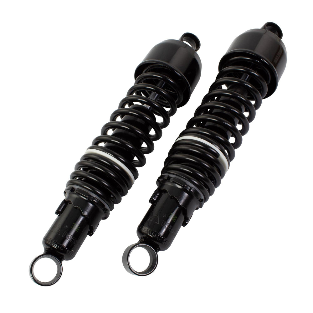 Bike It 325mm Eye To Eye Black Twin Shock Absorbers