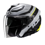 HJC F31 Naby MC3HSF Yellow Motorcycle Helmet