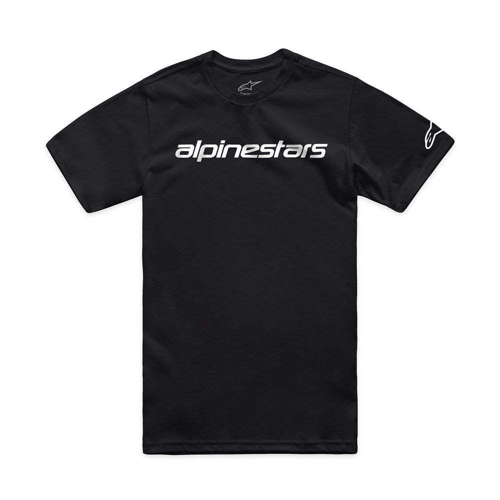 Alpinestars Linear Wordmark 2.0 CSF T-Shirt Black White
