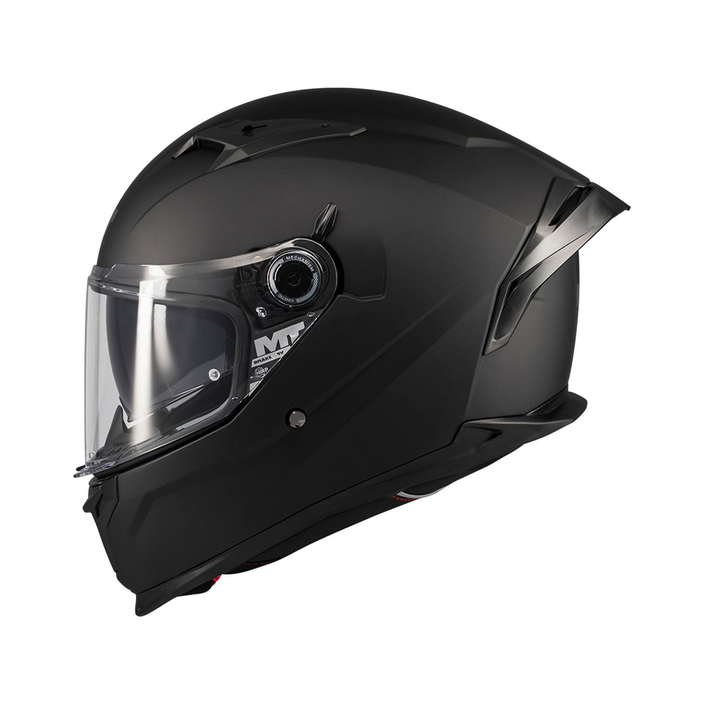 MT Braker SV Pure A1 Motorcycle Helmet Matt Black
