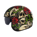 MT Le Mans 2 SV S Breakout B9 Matt Motorcycle Helmet Black Red