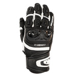 Oxford Cypher 1.0 Short Leather Men's Gloves Black/White