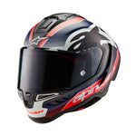 Alpinestars Supertech R10 Team Ece06/Fim Black Carb R/F D Blue Matt