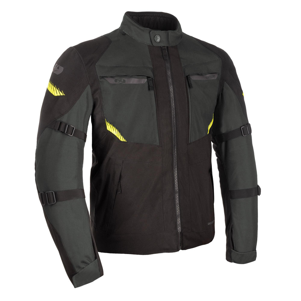 Oxford Toronto 1.0 D2D Men's Jacket Black/Grn/Flo