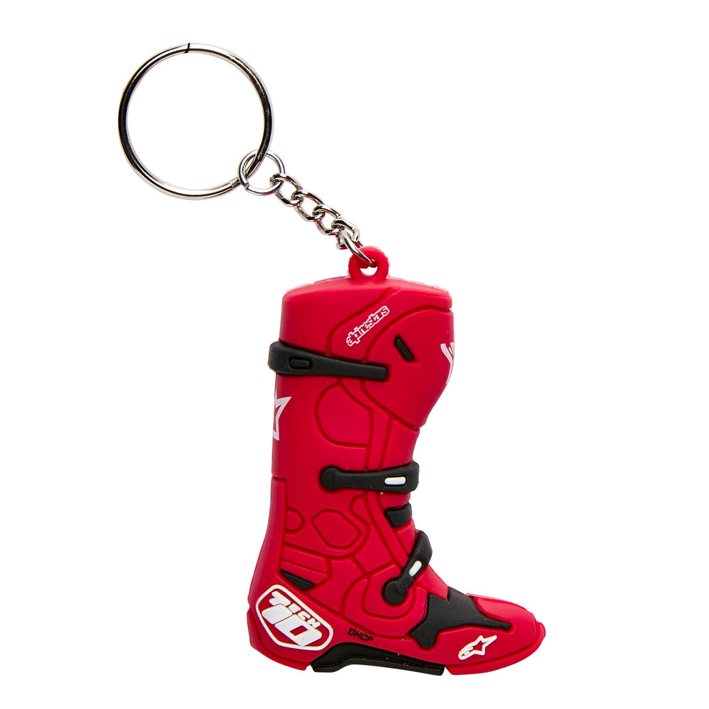 Alpinestars New Tech 10 Boots Keyfob Red