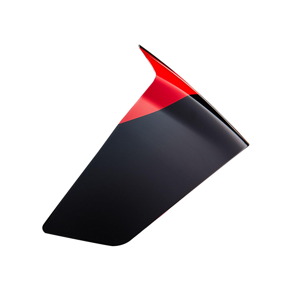 Alpinestars S-R10 Element Race Spoiler Black Carb Bright Red White Glossy