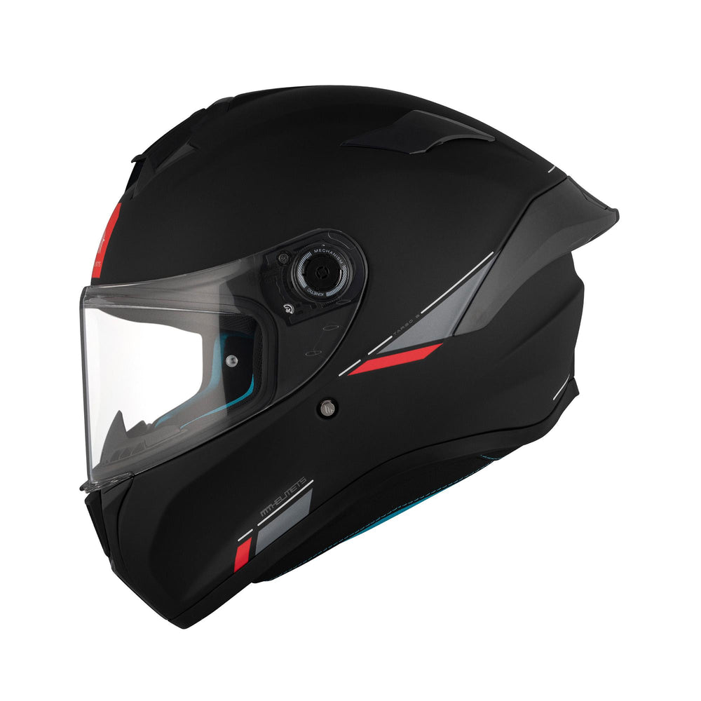 MT Targo S Solid ECE 22.06 Motorcycle Helmet Matt Black