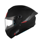 MT Targo S Solid ECE 22.06 Motorcycle Helmet Matt Black
