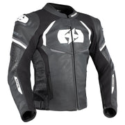 Oxford Nexus 1.0 Leather Men's Jacket Black/Wht