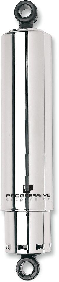Progressive Suspension 412 Series Shocks For Harley Davidson FLD 1690 2012-2013 279.40 mm (11.00") - Chrome
