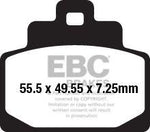 EBC SFA-HH Series Sintered Scooter Brake Pads For Vespa GTS 300 HPE ABS 2023-2024 Rear