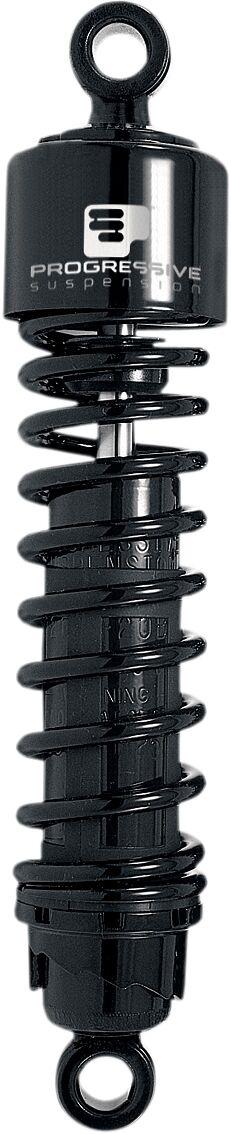 Progressive Suspension 412 Series Shocks For Harley Davidson FL 1200 1971-1977 305.00 mm (12.00") - Black
