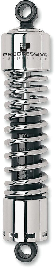 Progressive Suspension 412 Series Shocks For Harley Davidson XL1200C 2004-2020 292.00 mm (11.50") - Chrome