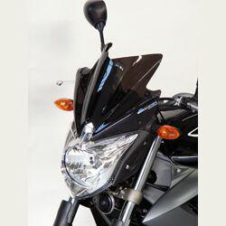Bullster Windshield Windscreen For Yamaha XJ 6 2009-2016 25 cm (9-7 8") - Black Smoke