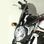 Bullster Windshield Windscreen For Suzuki SFV 650 2009-2015 31 cm (12-1 4") - Black Smoke