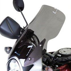 Bullster Windshield Windscreen For Honda XL 700 V 2008-2013 - Grey Smoke