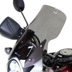Bullster Windshield Windscreen For Honda XL 700 V 2008-2013 - Grey Smoke