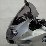 Bullster Windshield Windscreen For BMW K 1200 R 2007-2008 42 cm (16-1 2") - Grey Smoke