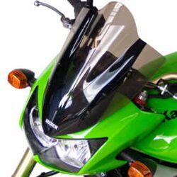 Bullster Windshield Windscreen For Kawasaki Z 1000 2003-2006 38 cm (15") - Black Smoke