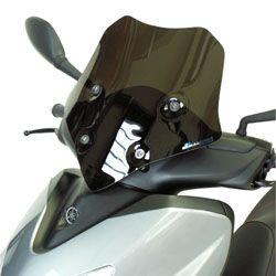 Bullster Windshield Windscreen For Yamaha VP 125 2007-2010 37.5 cm (14-3 4") - Black Smoke