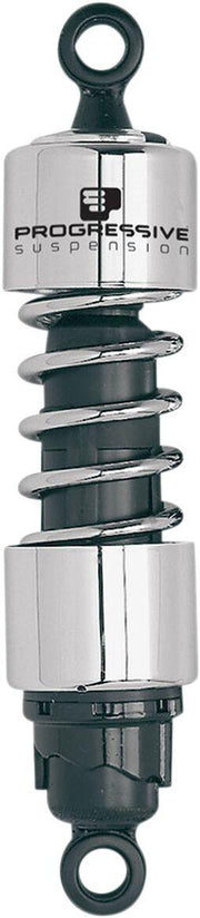 Progressive Suspension 412 Series Cruiser Shocks For Honda GL1500C 1997-2003 292.00 mm (11.50") - Black/Chrome
