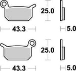 Moto Master Nitro Brake Pads For Cobra Moto CX 50 JR 2015-2017 Front & Rear