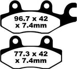 EBC TT Sport Carbon Fusion Brake Pads For Beta ARK 50 LC 1998-2013 Rear