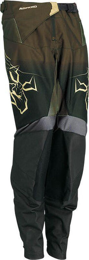Moose Racing Youth Agroid Pants - Black/Olive/Tan