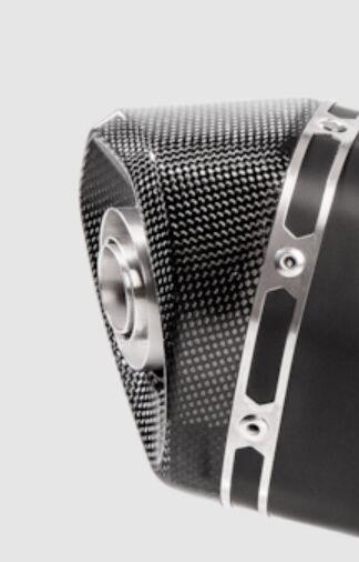 Akrapovic End Cap For Honda NSS 750 ABS 2021-2026 - Black
