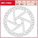 TRW Contoured Fixed Brake Disc For KTM Duke 125 2013-2016 Front