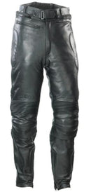 Spada Road Leather Trousers Black