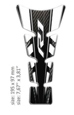 Onedesign Resin/Soft Touch Tank Pad For Yamaha YZF-R1 1000 2015-2022 Yamaha R1 Black/White