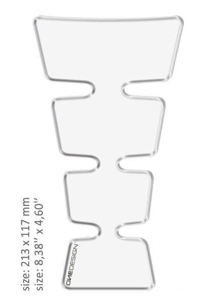 Onedesign Resin/Soft Touch Tank Pad - Clear