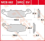 TRW All Round Sintered Metal Brake Pads For Suzuki DL 1000 V-Strom 2002-2007 Front/Left