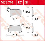 TRW SI Series Sintered Brake Pads For Husqvarna CR65 2012-2013 Front