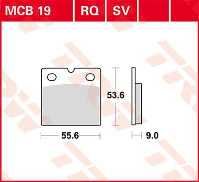 TRW All Round Sintered Metal Brake Pads For Laverda 1000 3C 1976 Fit Front Or Rear