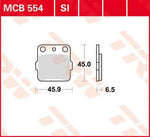 TRW SI Series Sintered Off-Road Brake Pads For Honda ATC250R 1982-1984 Front