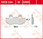 TRW All Round Sintered Metal Brake Pads For Honda CH 250 1985-1990 Front
