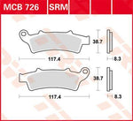 TRW SRM Series Sintered Brake Pads For Aprilia Atlantic 125 2003-2009 Front