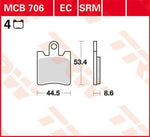 TRW SV Series Sintered Brake Pads For Yamaha FJR 1300 2006-2020 Front