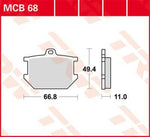 TRW All Round Sintered Metal Brake Pads For Yamaha SR 500 1978-1987 Front