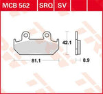 TRW SV Series Sintered Brake Pads For Honda CBR 600 F 1987-1994 Front