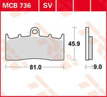 TRW All Round Sintered Metal Brake Pads For BMW K 1200 LT 2000-2003 Front