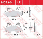 TRW All Round Sintered Metal Brake Pads For Cagiva Canyon 500 1998-2005 Rear