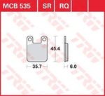 TRW All Round Sintered Metal Brake Pads For Sherco 0.8 80 2003-2004 Front