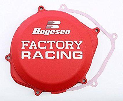 Boyesen Factory Clutch Cover For Honda CRF450R 2009-2016 - Red