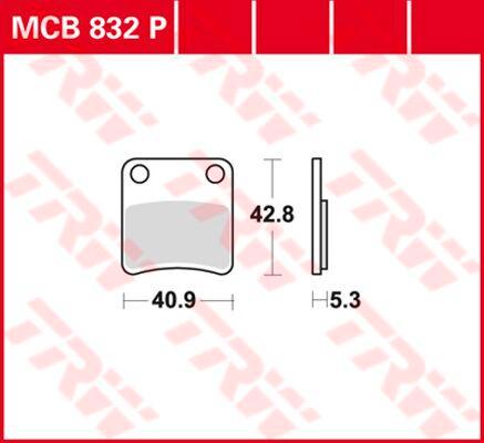 TRW All Round Sintered Metal Brake Pads For BMW C 600 Sport 2012-2015 Parking Brake
