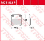 TRW All Round Sintered Metal Brake Pads For BMW C 600 Sport 2012-2015 Parking Brake