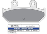 DP Brakes Standard Sintered Metal Brake Pads For Suzuki AN 400 2007-2009 Rear