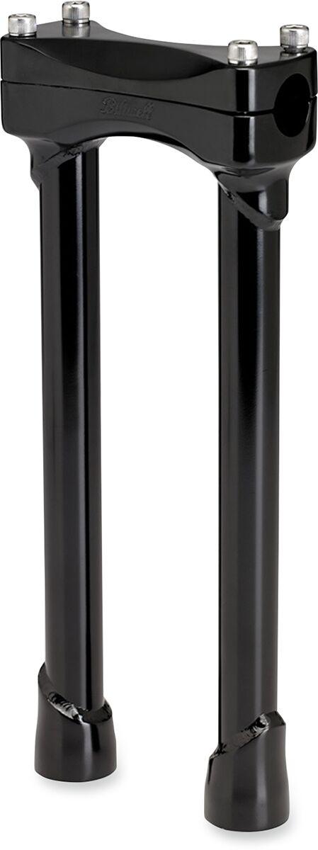 Biltwell Murdock Handlebar Risers 30.5 cm (12") - Black Satin